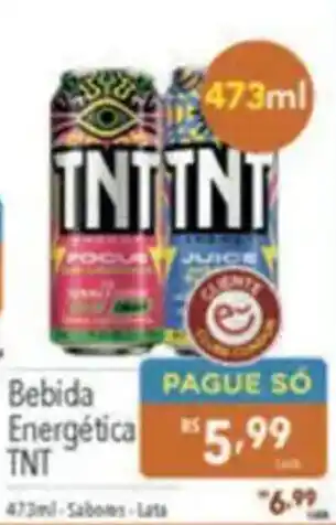 Supermercados Condor Bebida Energética TNT oferta