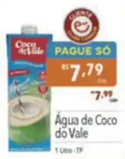 Supermercados Condor Água de Coco do Vale oferta