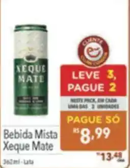 Supermercados Condor Bebida Mista Xeque Mate oferta