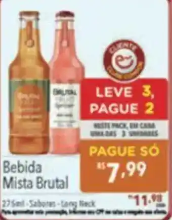 Supermercados Condor Bebida Mista Brutal oferta