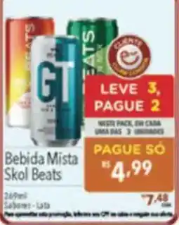 Supermercados Condor Bebida Mista Skol Beats oferta