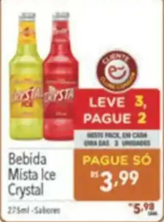 Supermercados Condor Bebida Mista Ice Crystal oferta