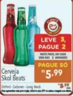 Supermercados Condor Cerveja Skol Beats oferta