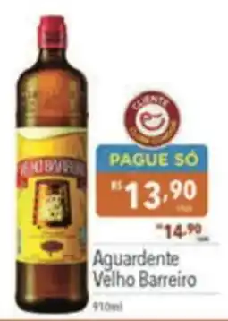 Supermercados Condor Aguardente Velho Barreiro oferta