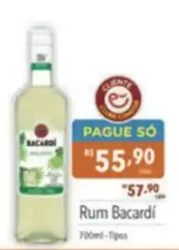 Supermercados Condor Rum Bacardí oferta