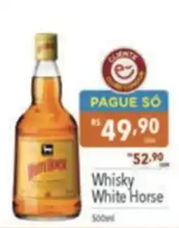 Supermercados Condor Whisky white horse oferta