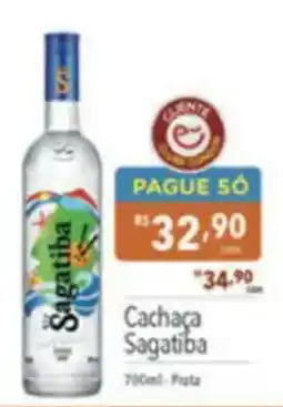 Supermercados Condor Cachaça Sagatiba oferta