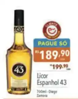 Supermercados Condor Licor Espanhol 43 oferta