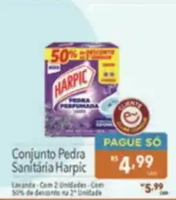 Supermercados Condor Conjunto Pedra Sanitária Harpic oferta