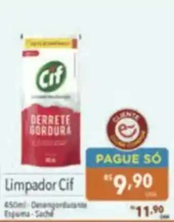 Supermercados Condor Limpador Cif oferta