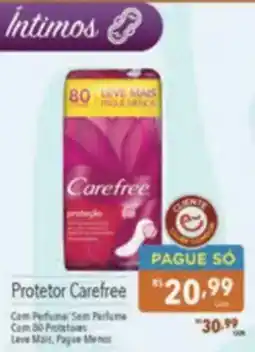 Supermercados Condor Protetor Carefree oferta