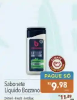 Supermercados Condor Sabonete Líquido Bozzano oferta