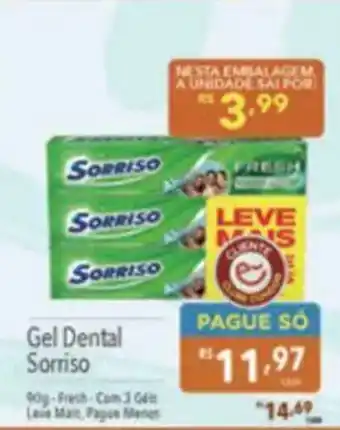 Supermercados Condor Gel Dental Sorriso oferta