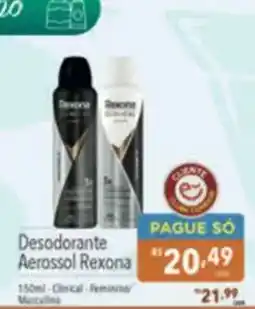 Supermercados Condor Desodorante Aerossol Rexona oferta