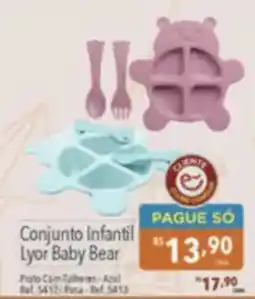 Supermercados Condor Conjunto infantil lyor baby bear oferta