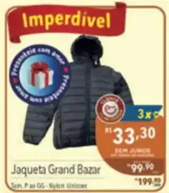 Supermercados Condor Jaqueta grand bazar oferta
