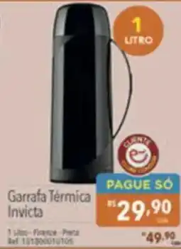 Supermercados Condor Garrafa Térmica Invicta oferta
