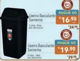 Supermercados Condor Lixeira basculante sanremo oferta