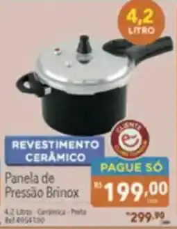 Supermercados Condor Panela de Pressão Brinox oferta