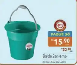 Supermercados Condor Balde Sanremo oferta