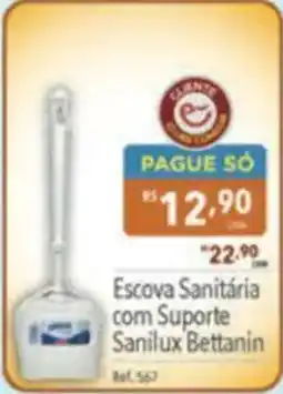 Supermercados Condor Escova Sanitária com Suporte Sanilux Bettanin oferta