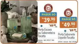Supermercados Condor Porta Escova ou Saboneteira Tocatta oferta