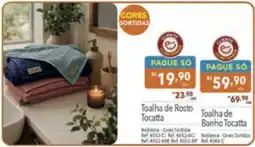 Supermercados Condor Toalha de Rosto Tocatta oferta