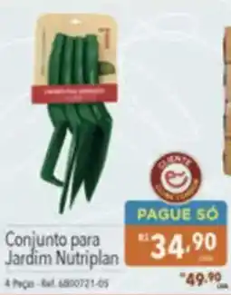 Supermercados Condor Conjunto para Jardim Nutriplan oferta