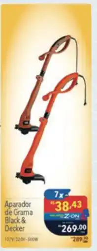 Supermercados Condor Aparador de grama black & decker oferta