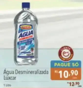 Supermercados Condor Água Desmineralizada Luxcar oferta