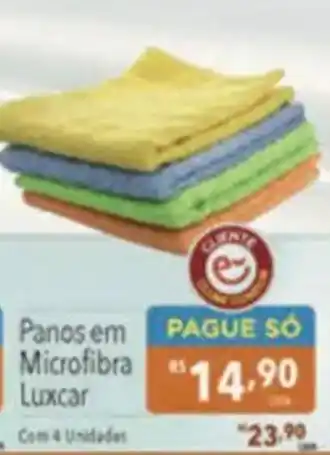 Supermercados Condor Panos em Microfibra Luxcar oferta