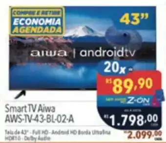 Supermercados Condor Smart TV Aiwa oferta