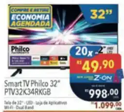 Supermercados Condor Smart TV philco 32" oferta