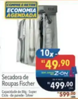 Supermercados Condor Secadora de Roupas Fischer oferta