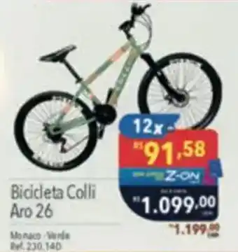 Supermercados Condor Bicicleta Colli Aro 26 oferta