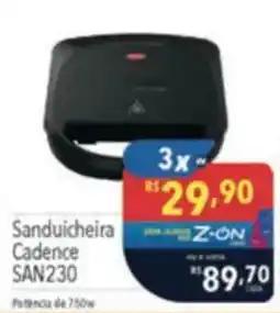Supermercados Condor Sanduicheira Cadence SAN230 oferta