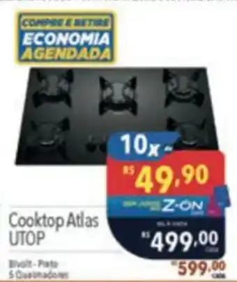 Supermercados Condor Cooktop Atlas Utop oferta