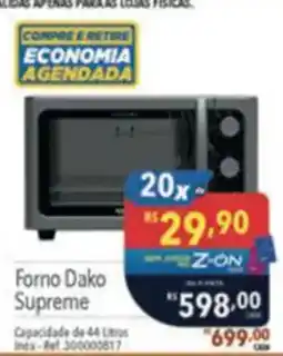 Supermercados Condor Forno Dako Supreme oferta