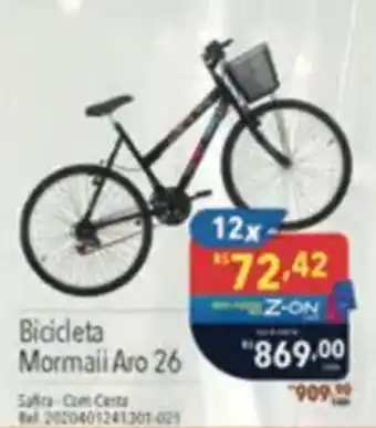 Supermercados Condor Bicicleta Mormaí Aro 26 oferta
