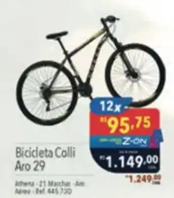 Supermercados Condor Bicicleta Colli Aro 29 oferta