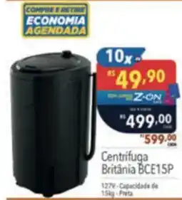 Supermercados Condor Centrífuga britânia bce15p oferta