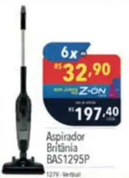 Supermercados Condor Aspirador britânia bas1295p oferta