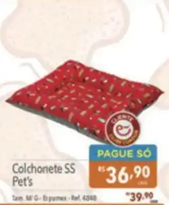 Supermercados Condor Colchonete ss pet's oferta