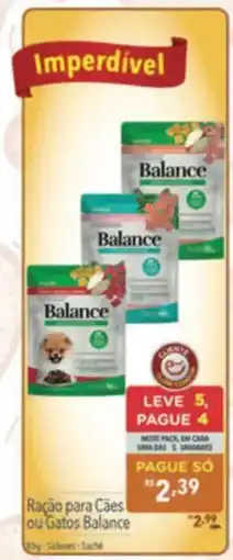 Supermercados Condor Ração para Cães ou Gatos Balance oferta