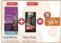 Supermercados Condor Ração Whiskas oferta