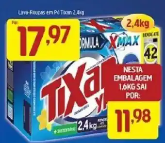Supermercados Guanabara Lava-Roupas em Pó Tixan oferta