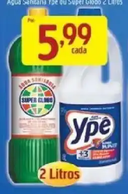 Supermercados Guanabara Agua Sanitaria Ype ou Super Globo oferta
