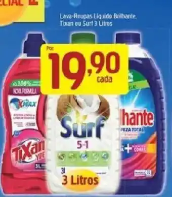 Supermercados Guanabara Lava-Roupas Líquido Brilhante oferta