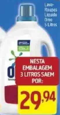 Supermercados Guanabara Lava-roupas liquido omo oferta