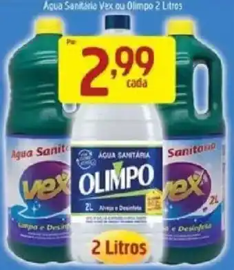 Supermercados Guanabara Água Sanitária Olimpo oferta
